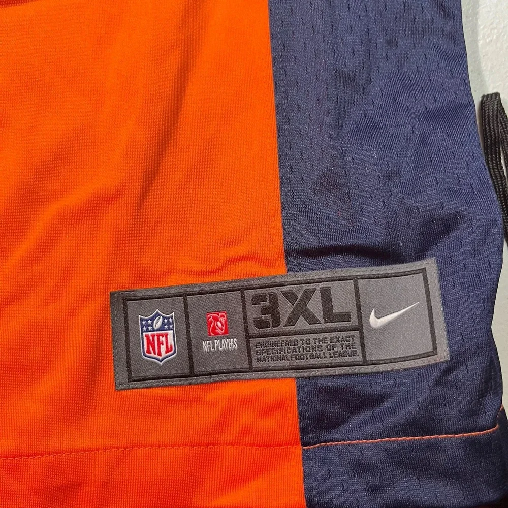 Nwt Nike Denver Broncos Patrick Surtain‎ II #2 Authentic Jersey Orange Size XXXL